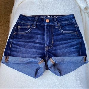 american eagle jean shorts